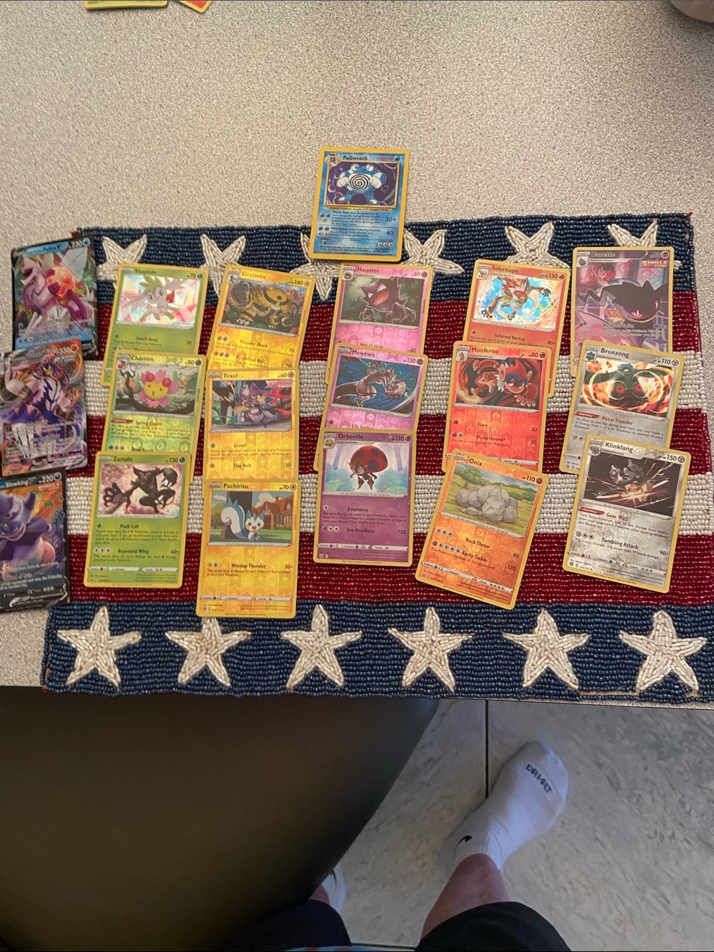 Pokémon Trading Card Assortment - Multicolor Holo & Regular Cards